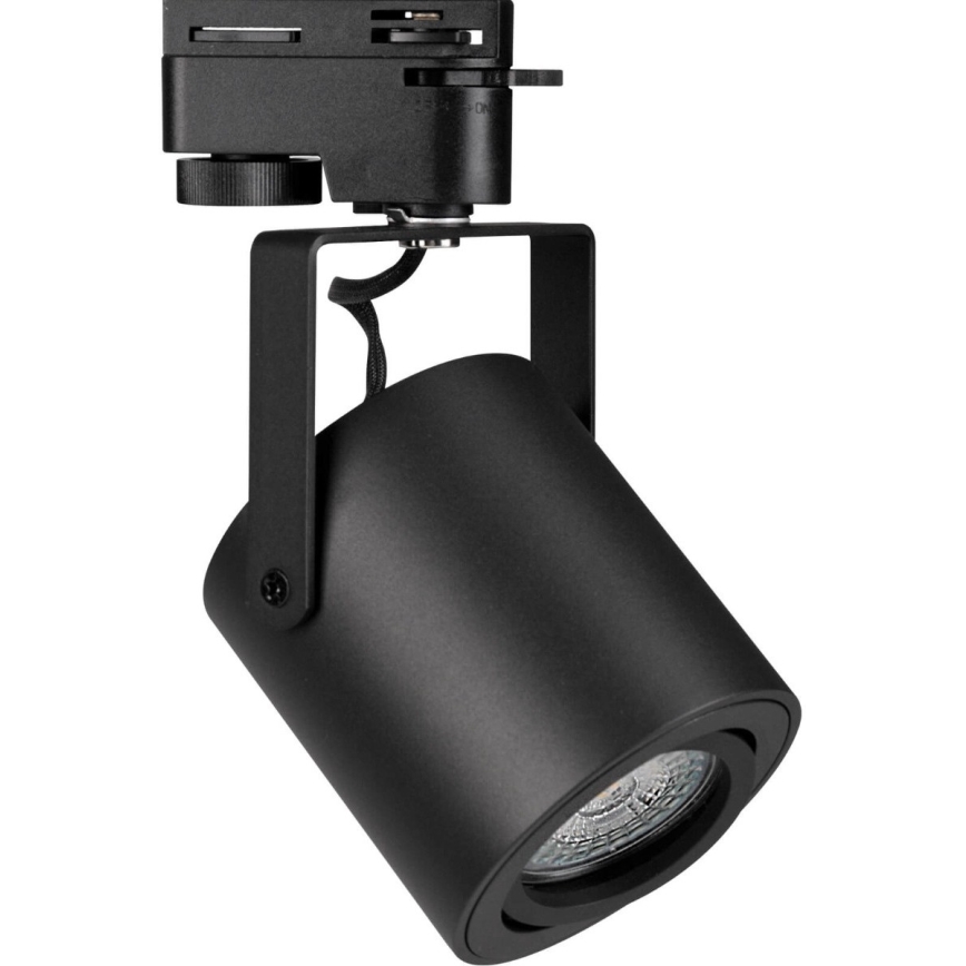 Spotlight for rail system MINOR 1xGU10/10W/230V black