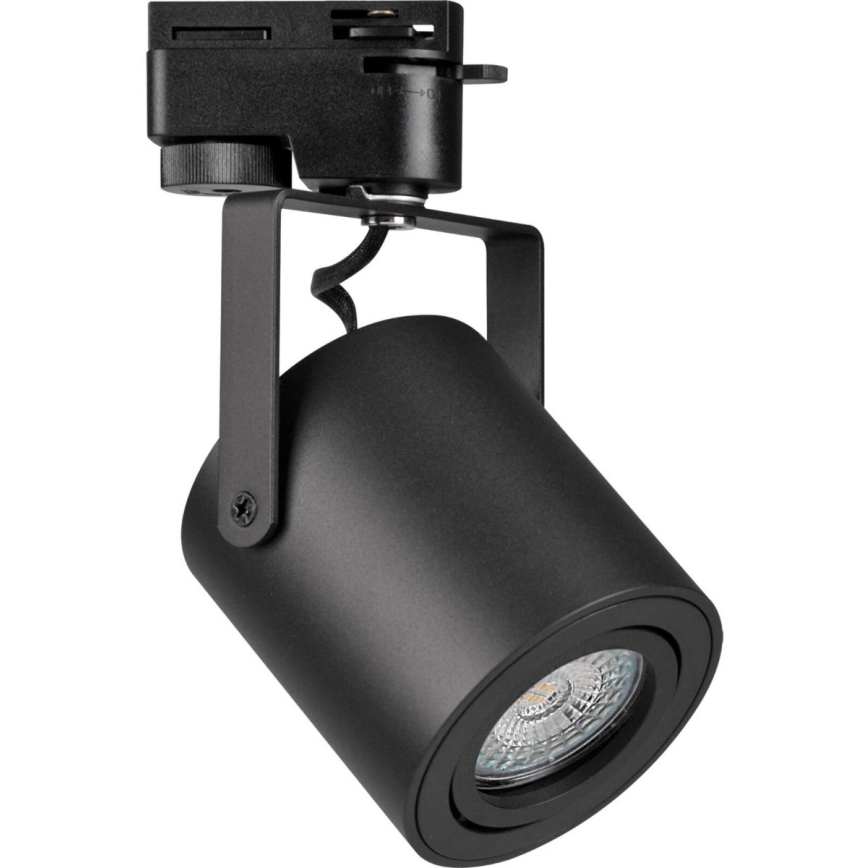 Spotlight for rail system MINOR 1xGU10/10W/230V black