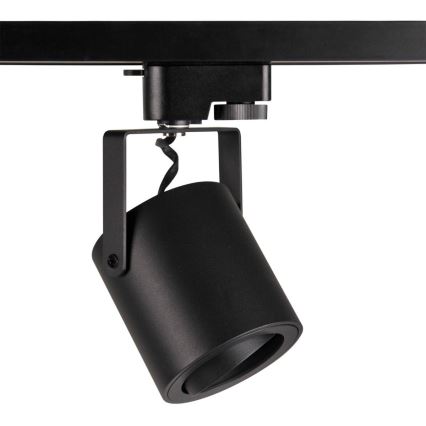Spotlight for rail system MINOR 1xGU10/10W/230V black