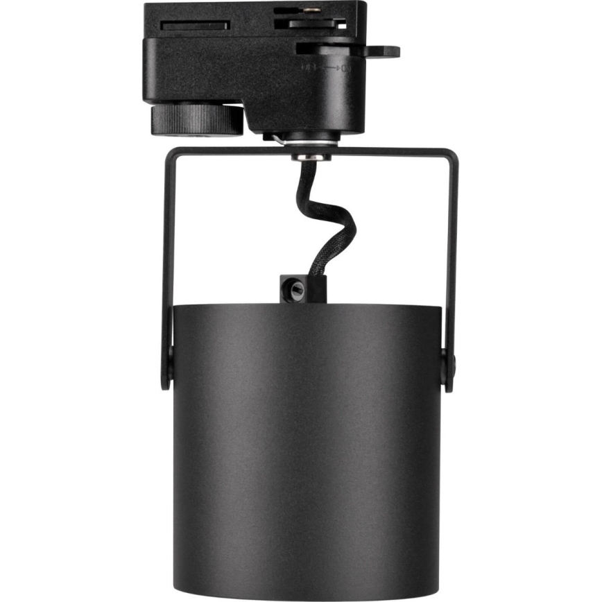 Spotlight for rail system MINOR 1xGU10/10W/230V black