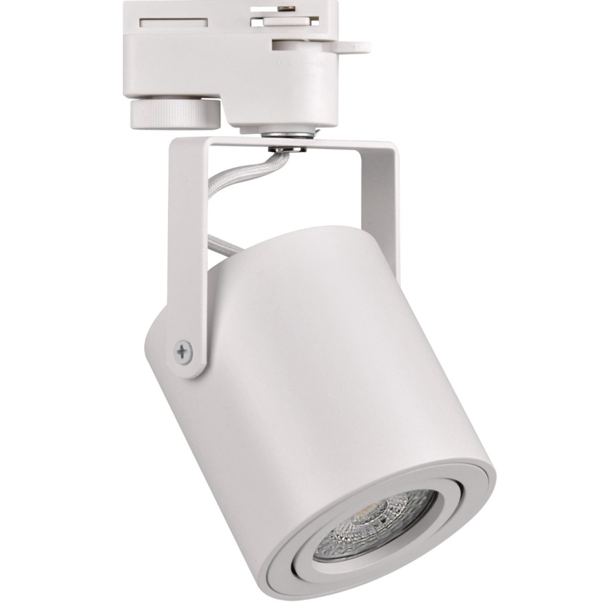 Spotlight for rail system MINOR 1xGU10/10W/230V white
