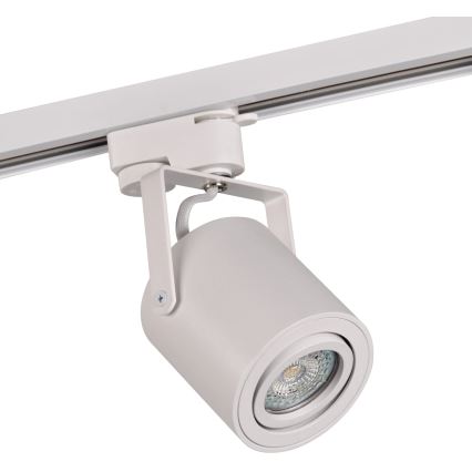Spotlight for rail system MINOR 3xGU10/10W/230V + 1 m rail system white