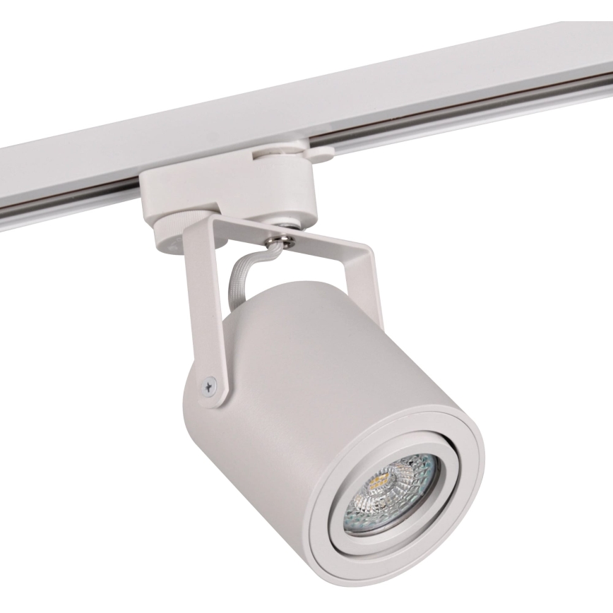 Spotlight for rail system MINOR 3xGU10/10W/230V + 1 m rail system white