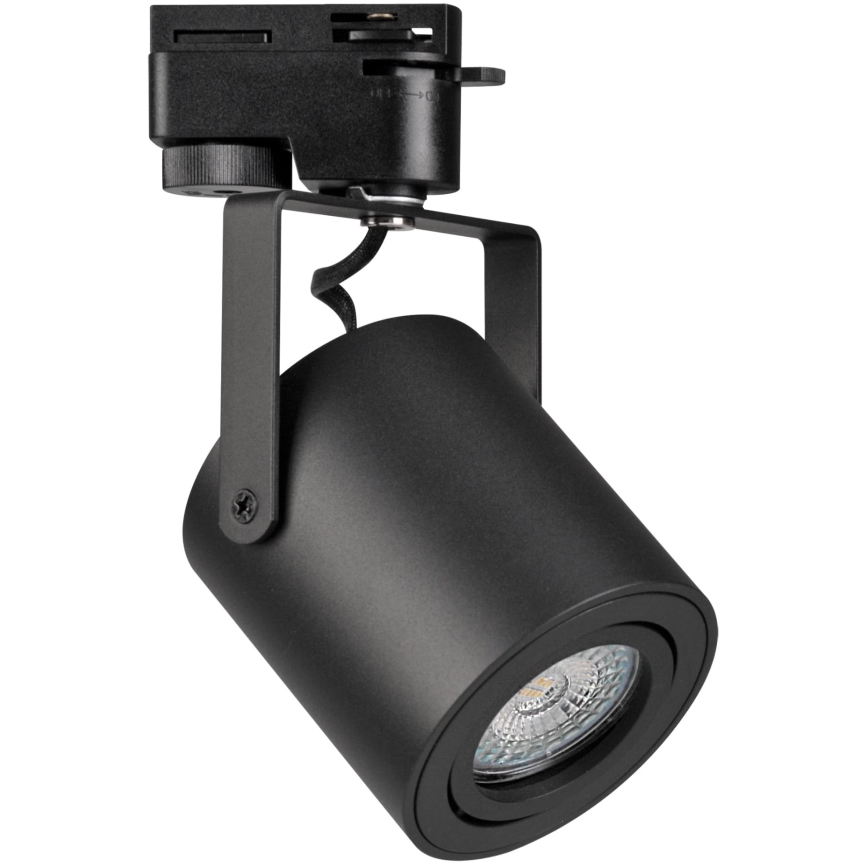 Spotlight for rail system MINOR 3xGU10/10W/230V + 1 m rail system black