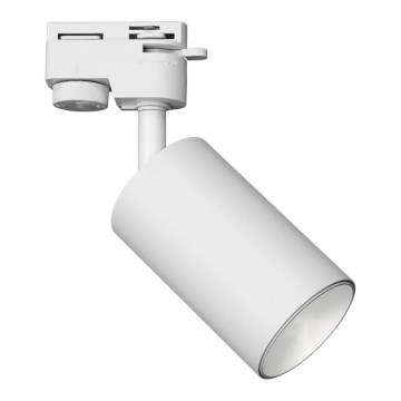 Spotlight for rail system PIPE 1xGU10/25W/230V white