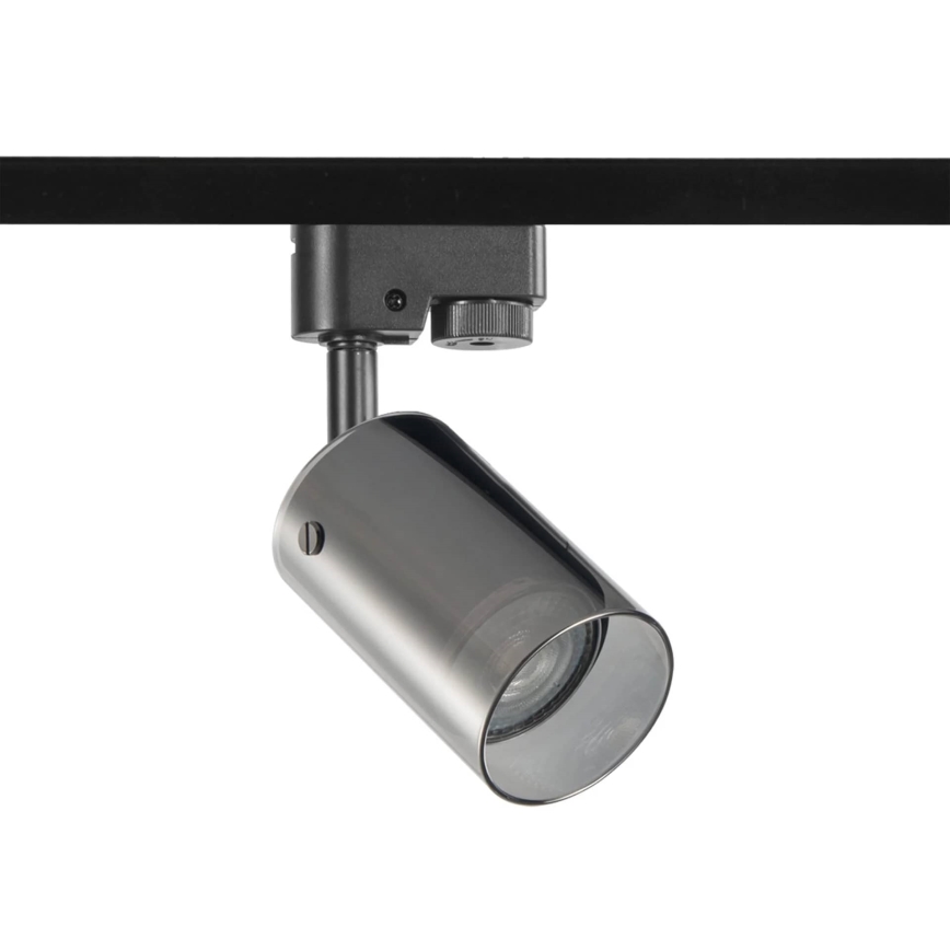 Spotlight for rail system SMOKY 1xGU10/10W/230V black