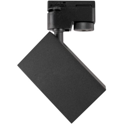 Spotlight for rail system SQUARE 1xGU10/10W/230V black