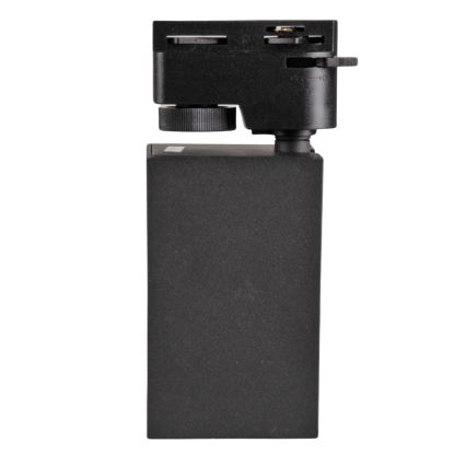 Spotlight for rail system SQUARE 1xGU10/10W/230V black
