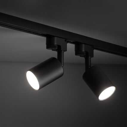 Spotlight for 1-phase rail system TOP 1xGU10/10W/230V black