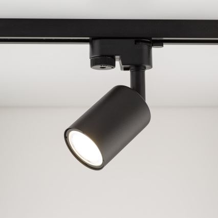 Spotlight for 1-phase rail system TOP 1xGU10/10W/230V black