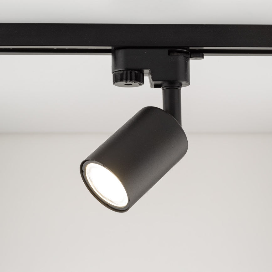 Spotlight for 1-phase rail system TOP 1xGU10/10W/230V black