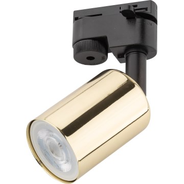 Spotlight for rail system TOP 1xGU10/10W/230V gold/black