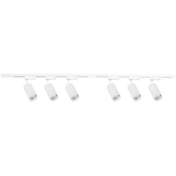 Spotlight for the PIPE track system 6xGU10/10W/230V white