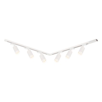 Spotlight for the PIPE track system 6xGU10/10W/230V white