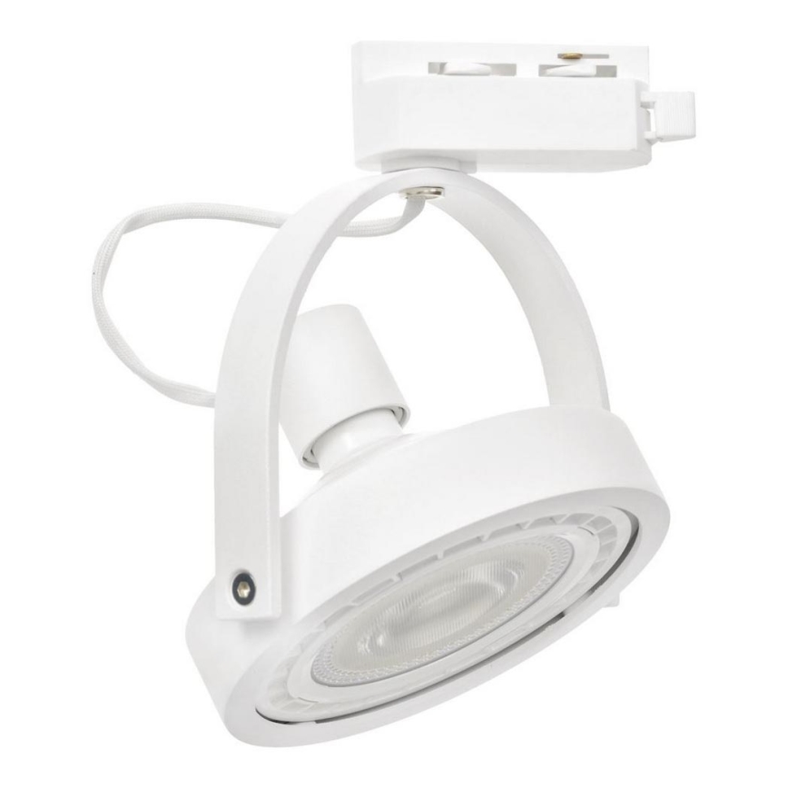 Spotlight for track system LUGAR 1xAR111 - GU10/25W/230V
