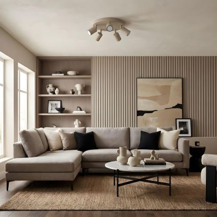 Spotlight FUN 5xGU10/8W/230V beige