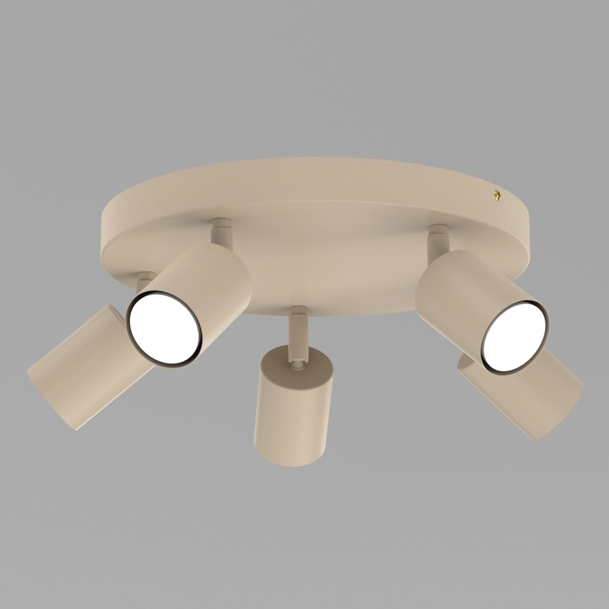 Spotlight FUN 5xGU10/8W/230V beige