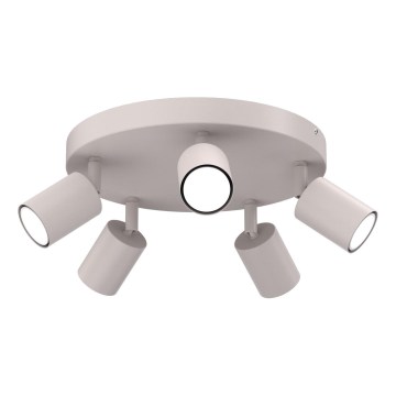 Spotlight FUN 5xGU10/8W/230V cream