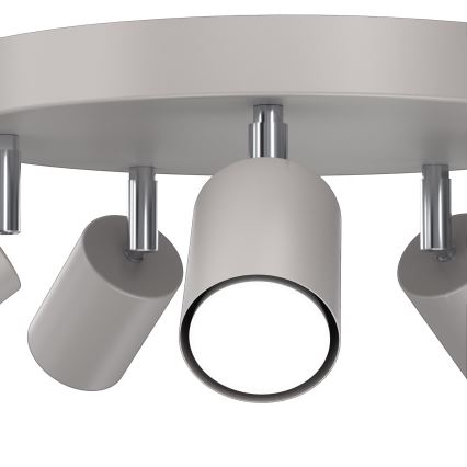 Spotlight FUN 5xGU10/8W/230V gray
