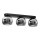 Spotlight GALAXY 3xGU10/8W/230V black