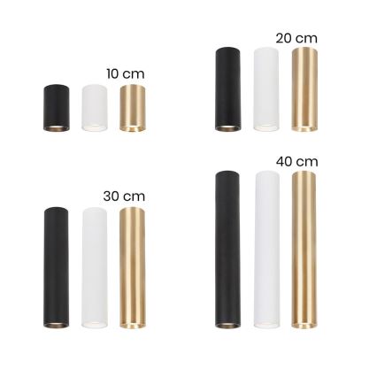 Spotlight GENESIS 1xGU10/8W/230V 10 cm gold