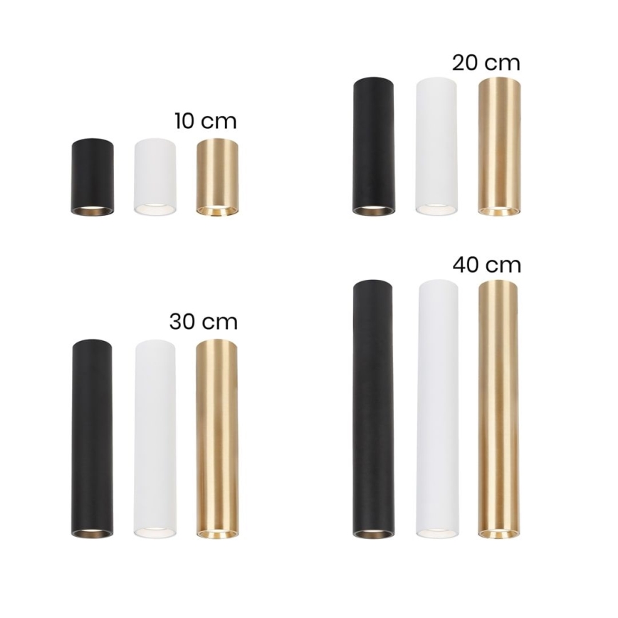 Spotlight GENESIS 1xGU10/8W/230V 10 cm gold