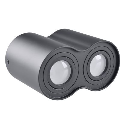 Spotlight HADAR 2xGU10/10W/230V black