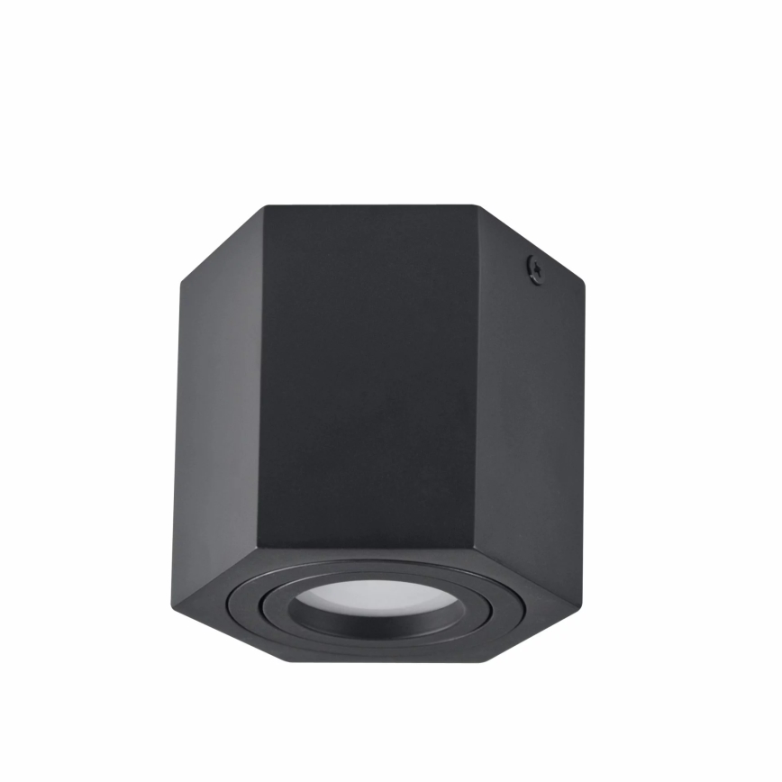Spotlight HEXAGON 1xGU10/10W/230V black