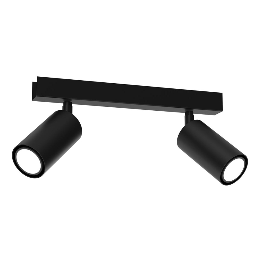 Spotlight HUDSON 2xGU10/8W/230V black