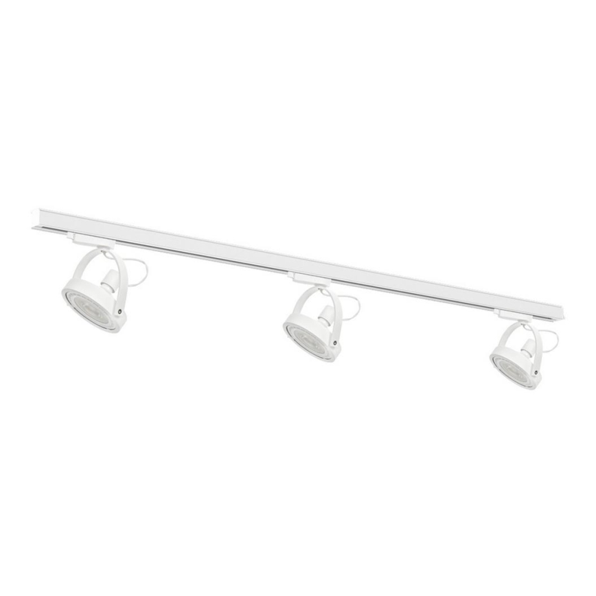 Spotlight in rail system LUGAR AR111 3xGU10/25W/230V white