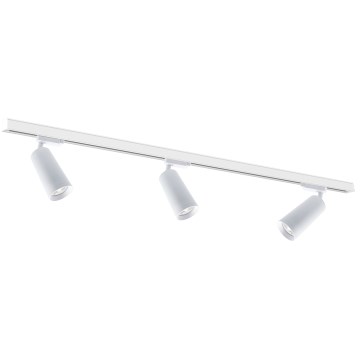 Spotlight in rail system MICA 3xGU10/25W/230V white