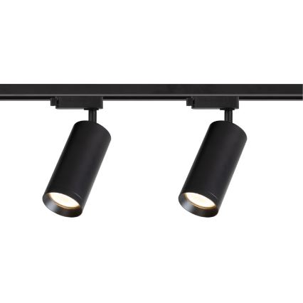 Spotlight in rail system MICA 4xGU10/10W/230V black
