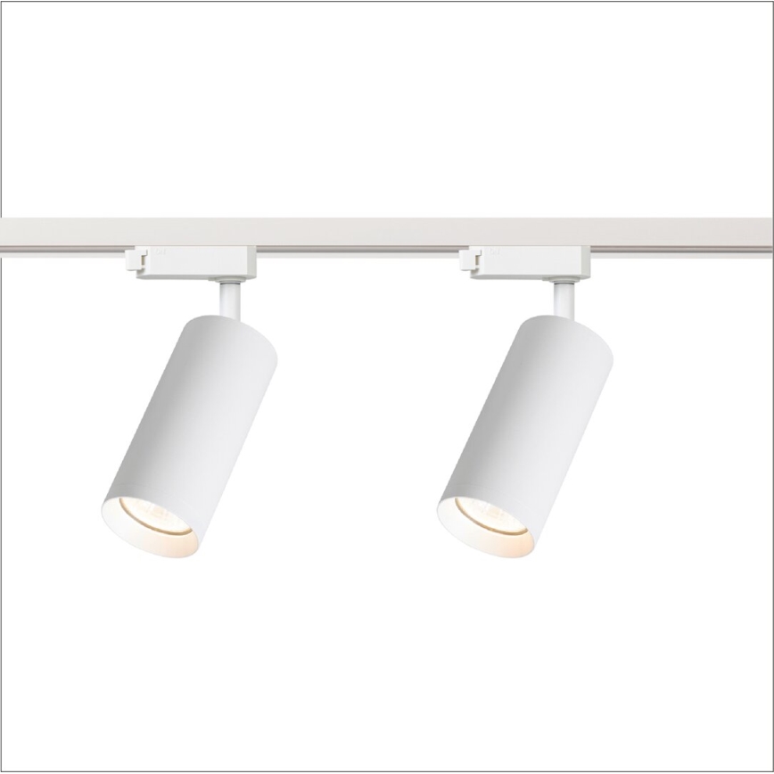 Spotlight in rail system MICA 4xGU10/10W/230V white