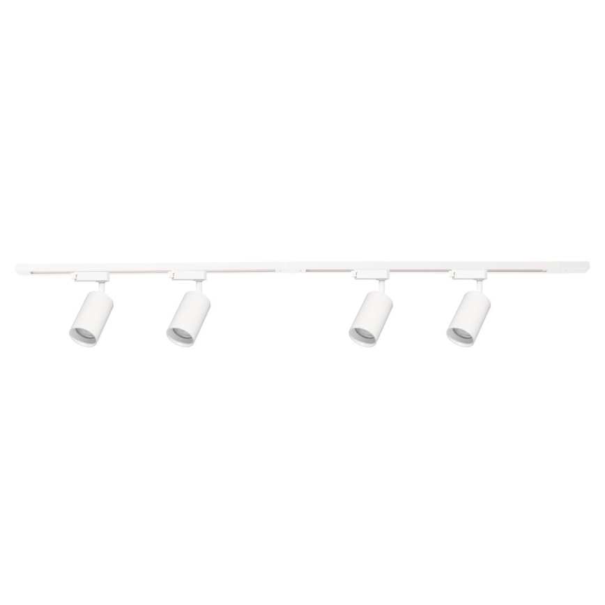 Spotlight in rail system PIPE 4xGU10/10W/230V white