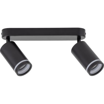 Spotlight JET 2xGU10/10W/230V black