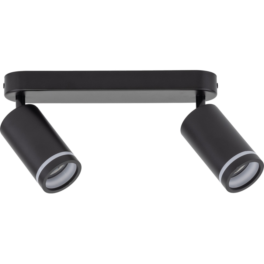 Spotlight JET 2xGU10/10W/230V black