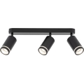 Spotlight JET 3xGU10/10W/230V black