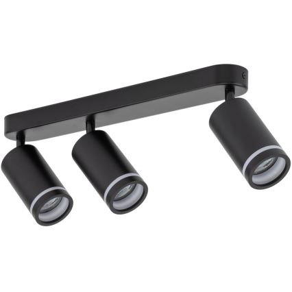 Spotlight JET 3xGU10/10W/230V black