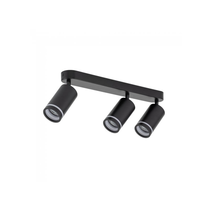 Spotlight JET 3xGU10/10W/230V black