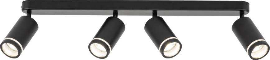 Spotlight JET 4xGU10/10W/230V black