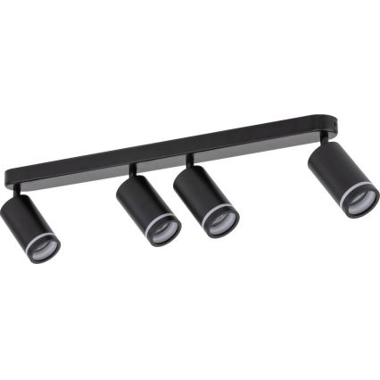 Spotlight JET 4xGU10/10W/230V black