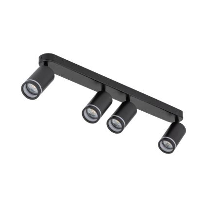 Spotlight JET 4xGU10/10W/230V black