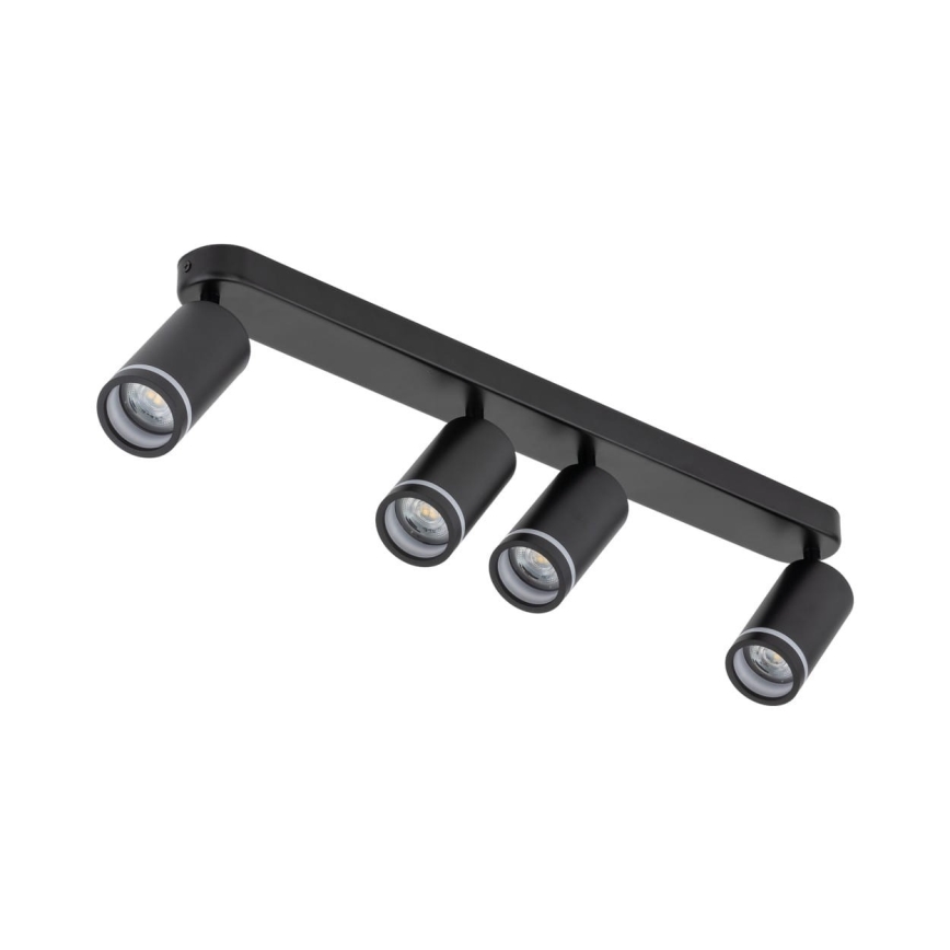 Spotlight JET 4xGU10/10W/230V black
