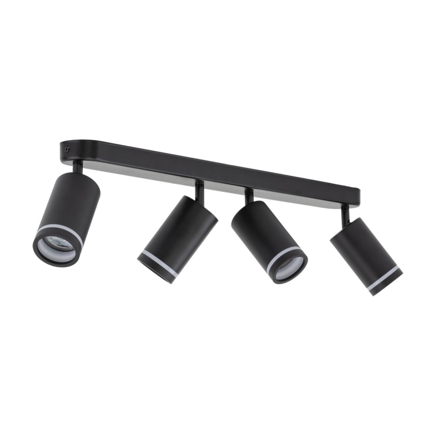 Spotlight JET 4xGU10/10W/230V black