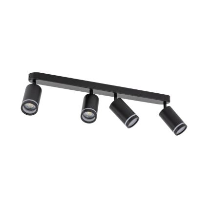 Spotlight JET 4xGU10/10W/230V black
