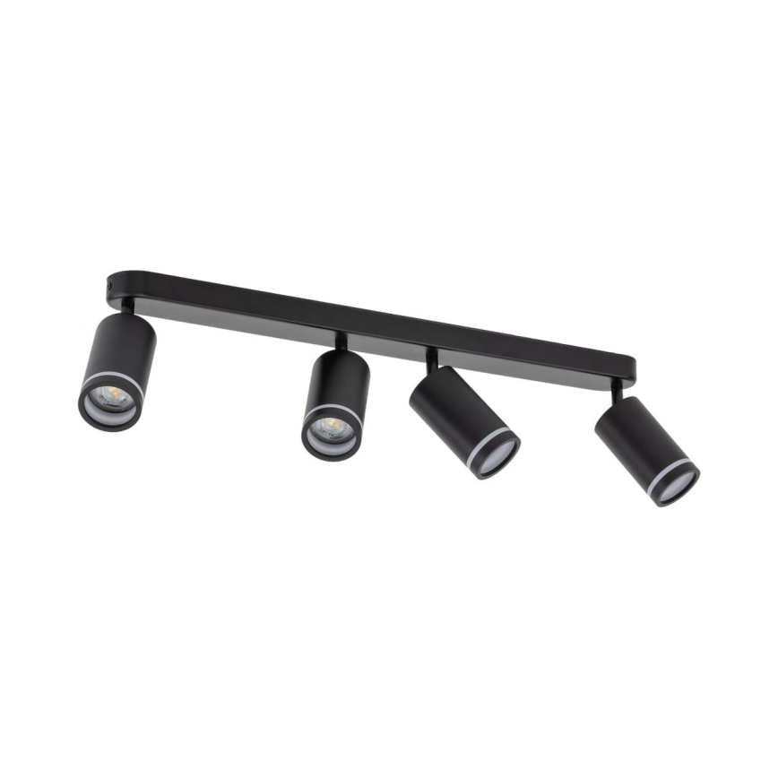 Spotlight JET 4xGU10/10W/230V black