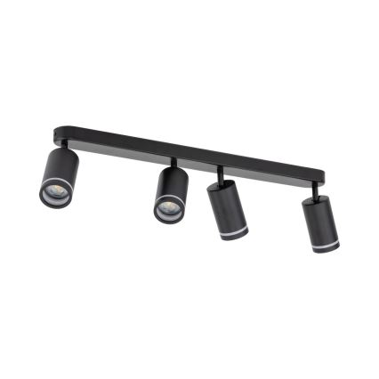 Spotlight JET 4xGU10/10W/230V black