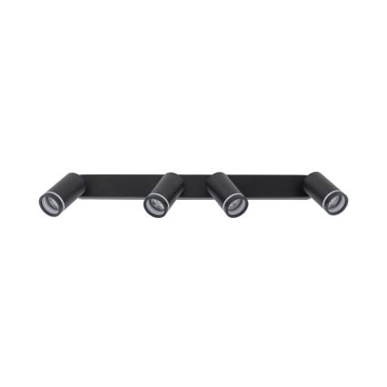 Spotlight JET 4xGU10/10W/230V black