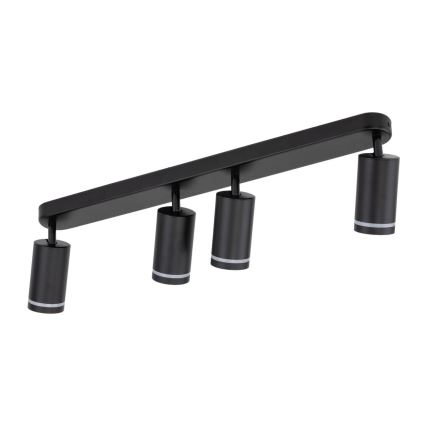 Spotlight JET 4xGU10/10W/230V black