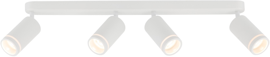 Spotlight JET 4xGU10/10W/230V white